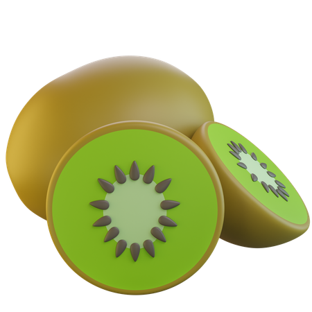 Kiwi  3D Icon