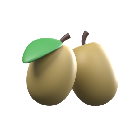 Kiwi  3D Icon