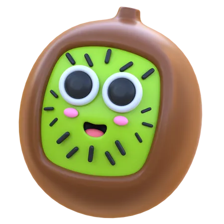 Kiwi  3D Icon