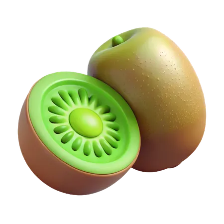Kiwi  3D Icon