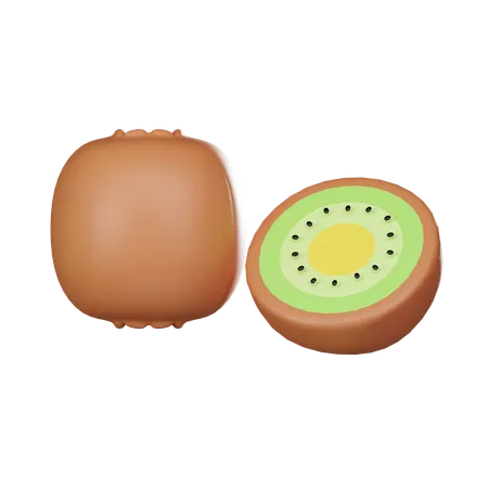 Kiwi  3D Icon