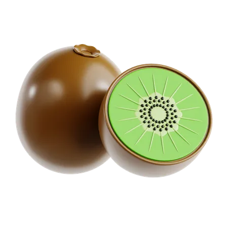 Kiwi  3D Icon