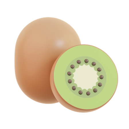 Kiwi  3D Icon