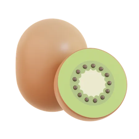 Kiwi  3D Icon