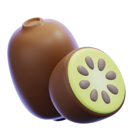 Kiwi  3D Icon