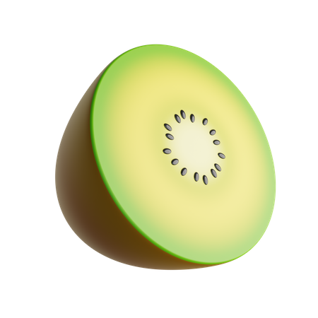 Kiwi  3D Illustration