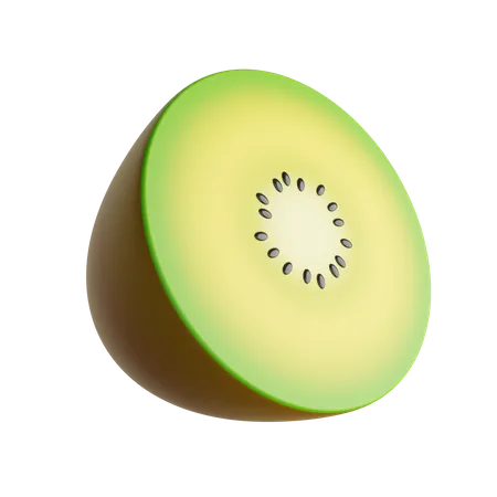 Kiwi  3D Illustration