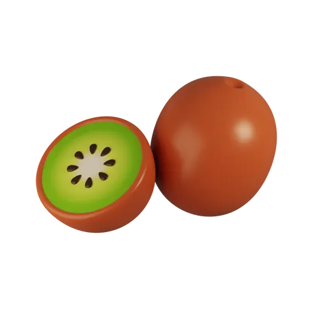 Kiwi Fruit  3D Icon