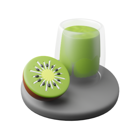Kiwi juice  3D Icon