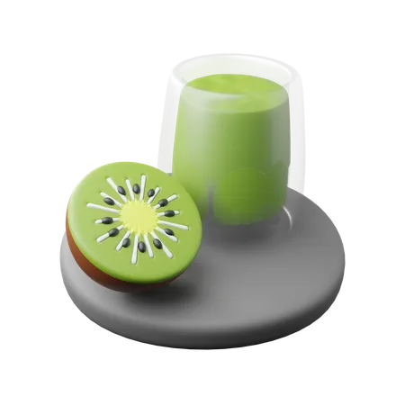 Kiwi juice  3D Icon