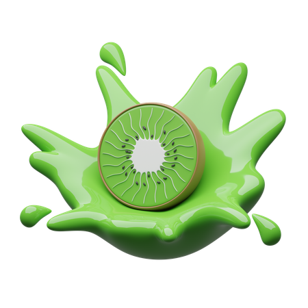 Kiwi juice  3D Icon