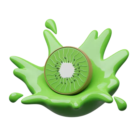 Kiwi juice  3D Icon
