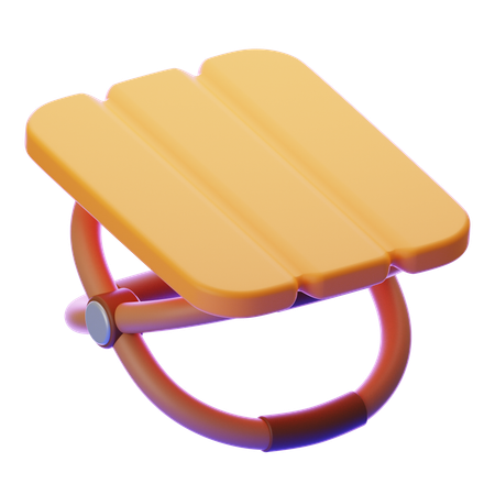 Klapptisch  3D Icon