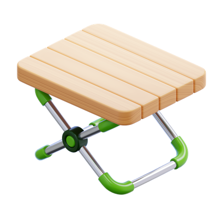 Klapptisch  3D Icon