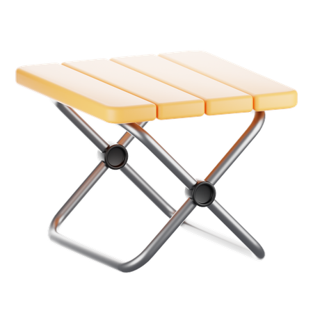 Klapptisch  3D Icon
