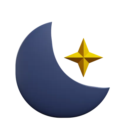 Klare Nacht  3D Icon