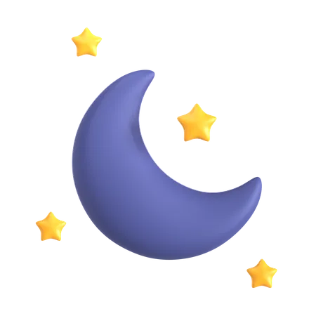 Klare Nacht  3D Icon