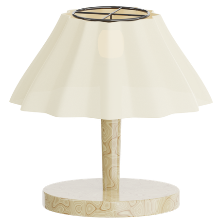 Klassische Tischlampe  3D Icon