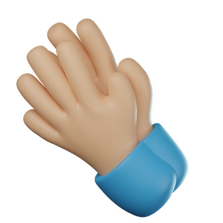 Hand klatschen  3D Icon
