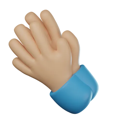 Hand klatschen  3D Icon