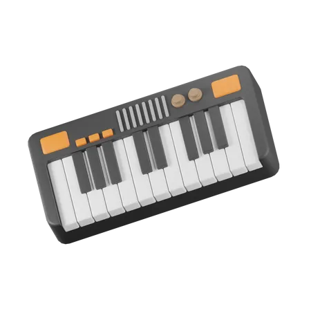 Klaviertastatur  3D Icon