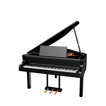 Klaviertisch  3D Icon