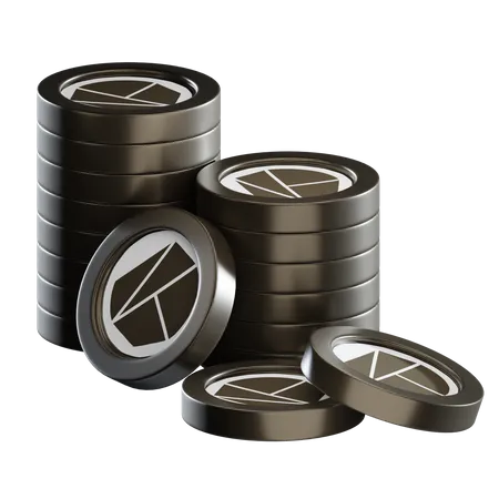 Klay Coin Stacks  3D Icon