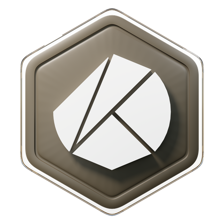 Klaytn (KLAY) Badge  3D Illustration