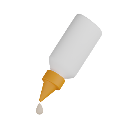 Kleberflasche  3D Icon