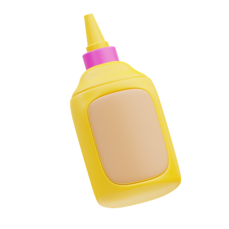 Kleberflasche  3D Icon