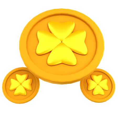 Klee-Münzen  3D Icon