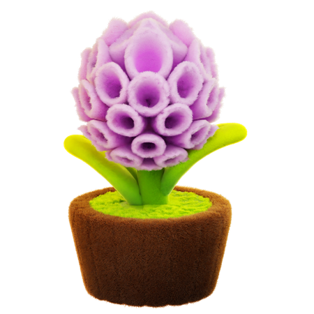 Kleeblüten  3D Icon