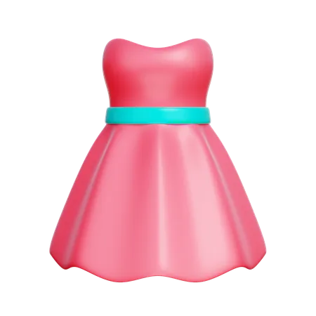 Kleid  3D Icon