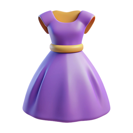 Kleid  3D Icon