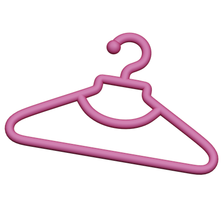 Kleiderbügel  3D Icon