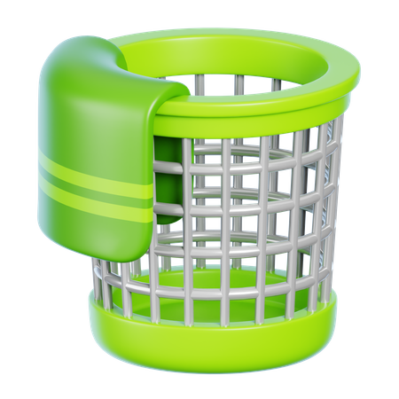 Wäscheeimer  3D Icon