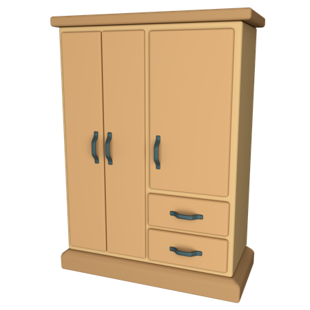 Kleiderschrank  3D Icon