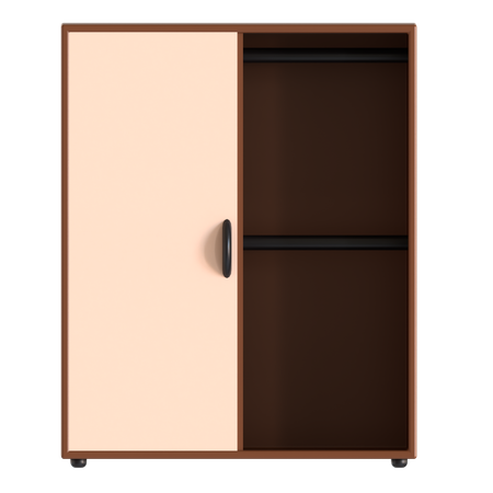 Kleiderschrank  3D Icon