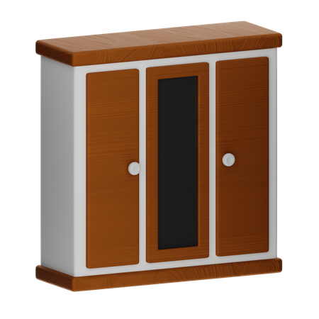 Kleiderschrank  3D Icon