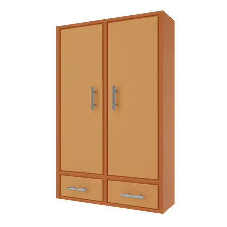 Kleiderschrank  3D Icon