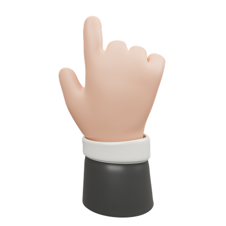 Kleine Fingerhandbewegung  3D Icon
