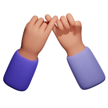 Kleiner Finger  3D Icon