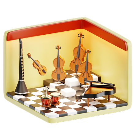 Kleines Studio  3D Icon