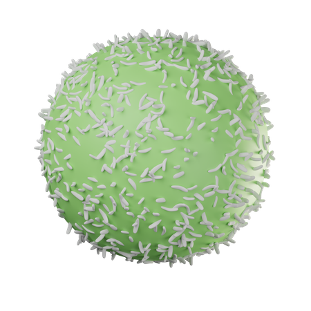 Klepon  3D Icon
