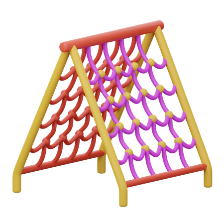 Kletternetz  3D Icon