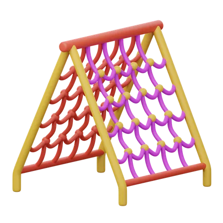 Kletternetz  3D Icon