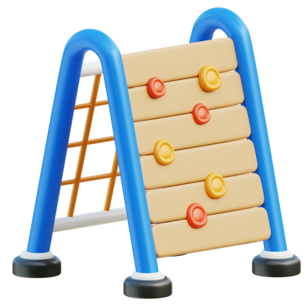 Kletterwand  3D Icon