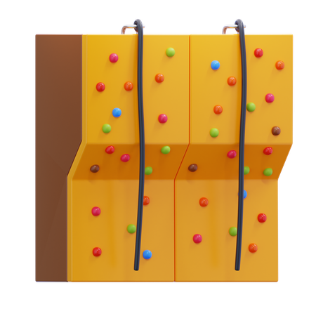 Kletterwand  3D Icon