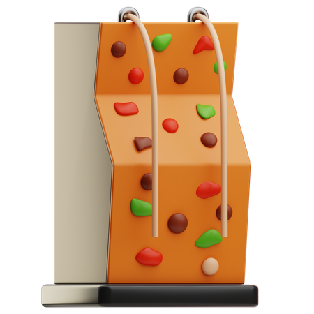 Kletterwand  3D Icon