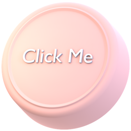 Klick mich-Button  3D Icon